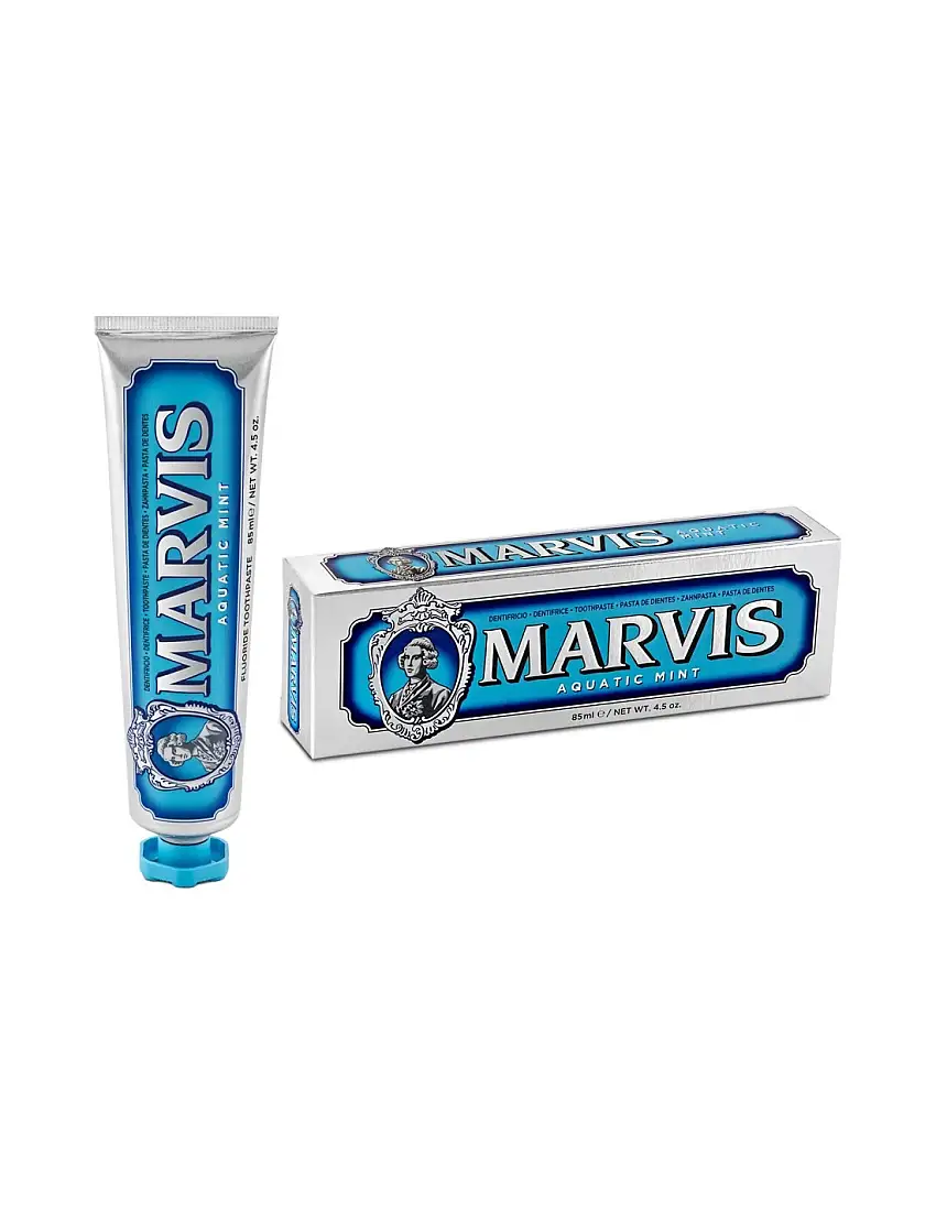Marvis Dentrifico Aquatic Menta 85 Ml