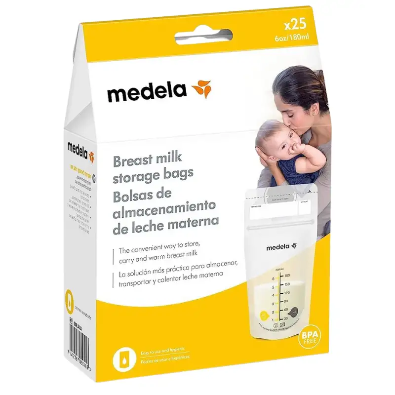 Medela bolsas congelación 25 unidades
