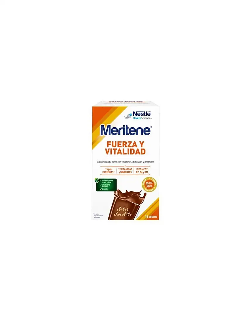 Meritene 30 G 15 Sobres Chocolate