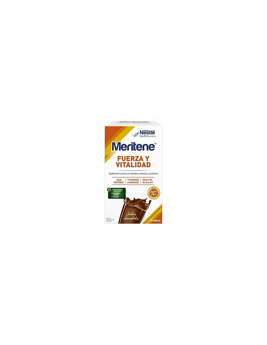 Meritene Chocolate 30Gr 15 Sobres