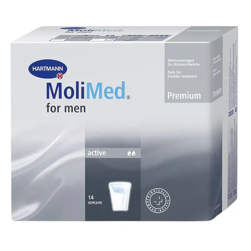 Molimed Lindor absorb. orina ligera for men 14 u.