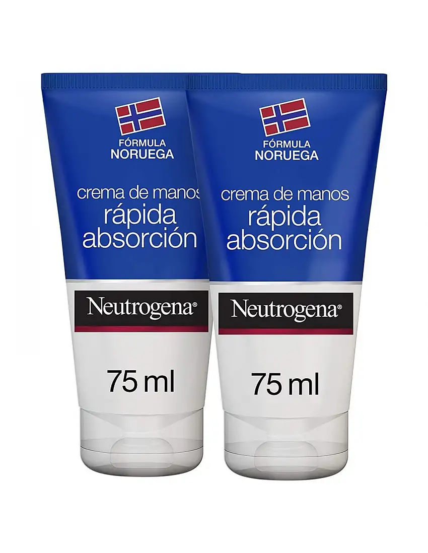 Neutrogena Crema De Manos Rapida Absorcion 2x75 Ml