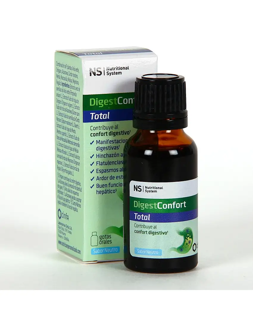 Ns Digestconfort Total Gotas 1 Envase 20 Ml Sabor Neutro