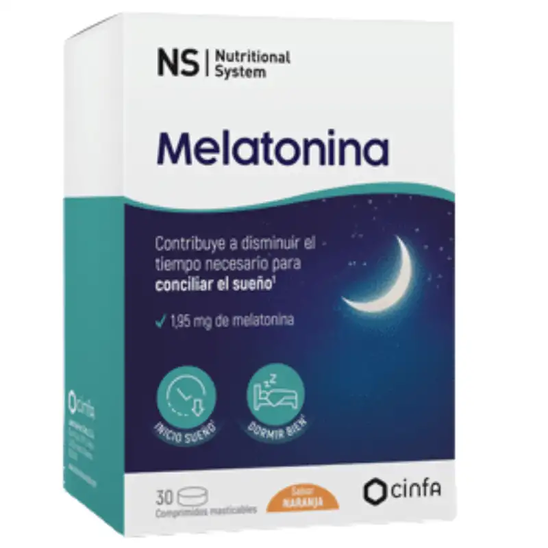 Ns melatonina comp masticables naranja