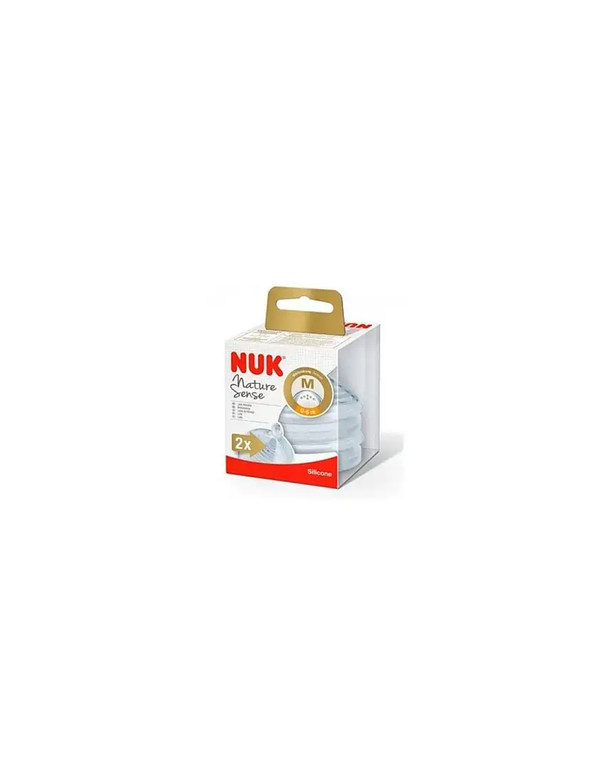 Nuk Tetina Silicona Anticolico Nature Sense 1 M