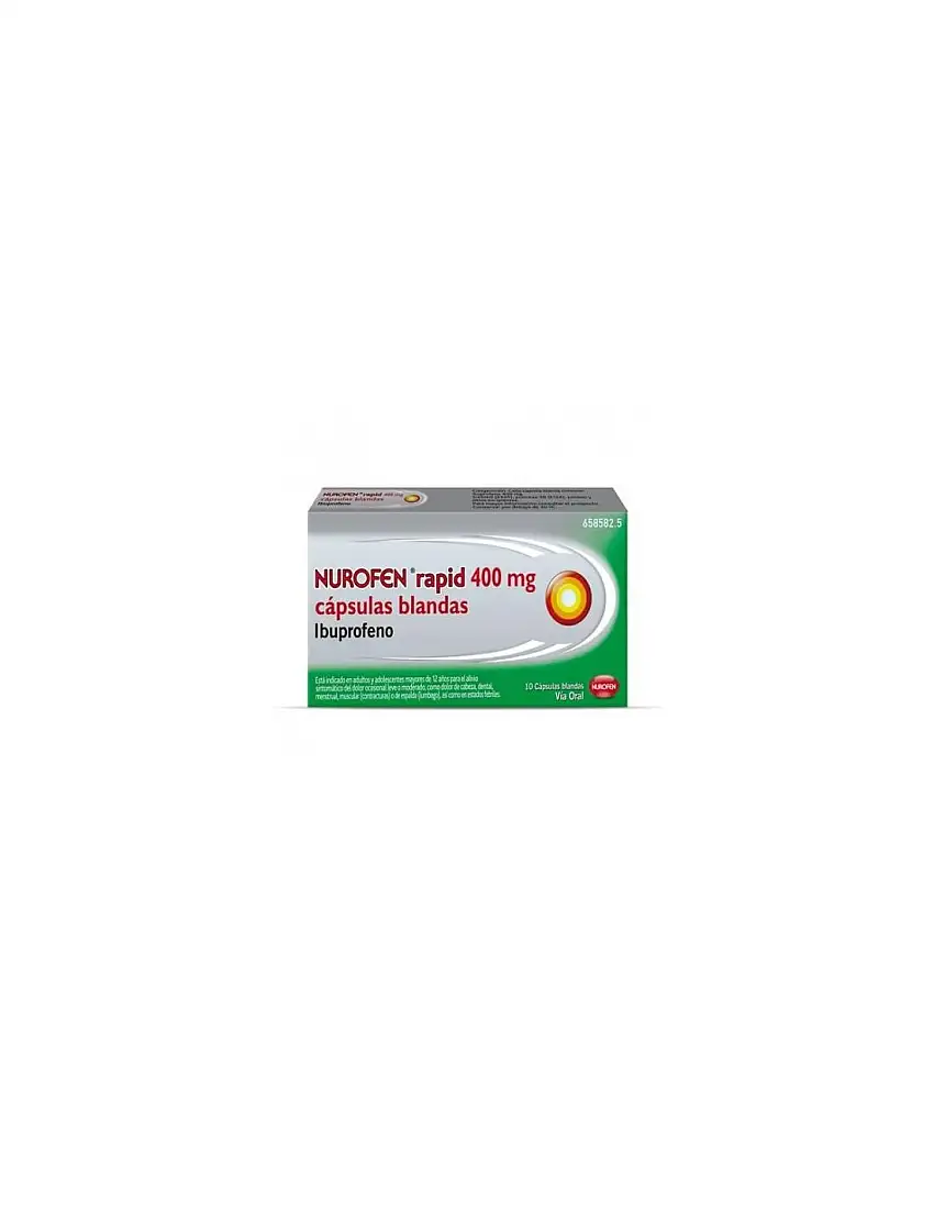 Nurofen 400 Mg 10 Capsulas Blandas