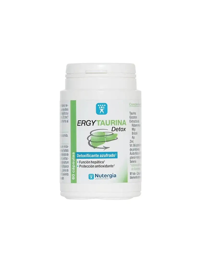 Nutergia Ergytaurina Detox 60 Caps