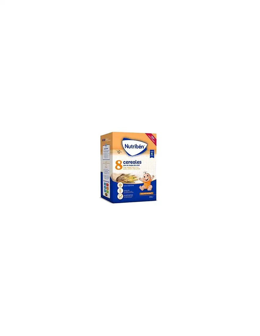 Nutriben 8 Cereales Y Miel 600 G