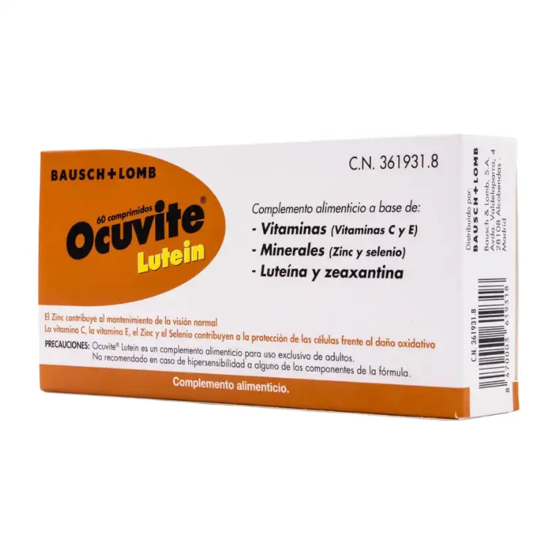 Ocuvite lutein 60 comp