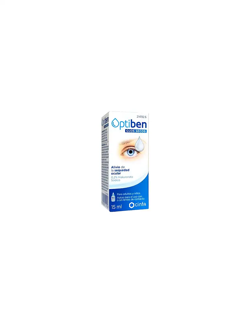 Optiben Ojos Secos Colirio 15ml