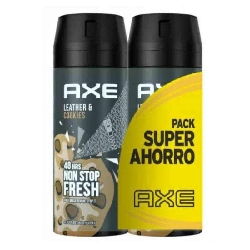 Duplo Leather & Cookies Desodorante Spray 2X150Ml