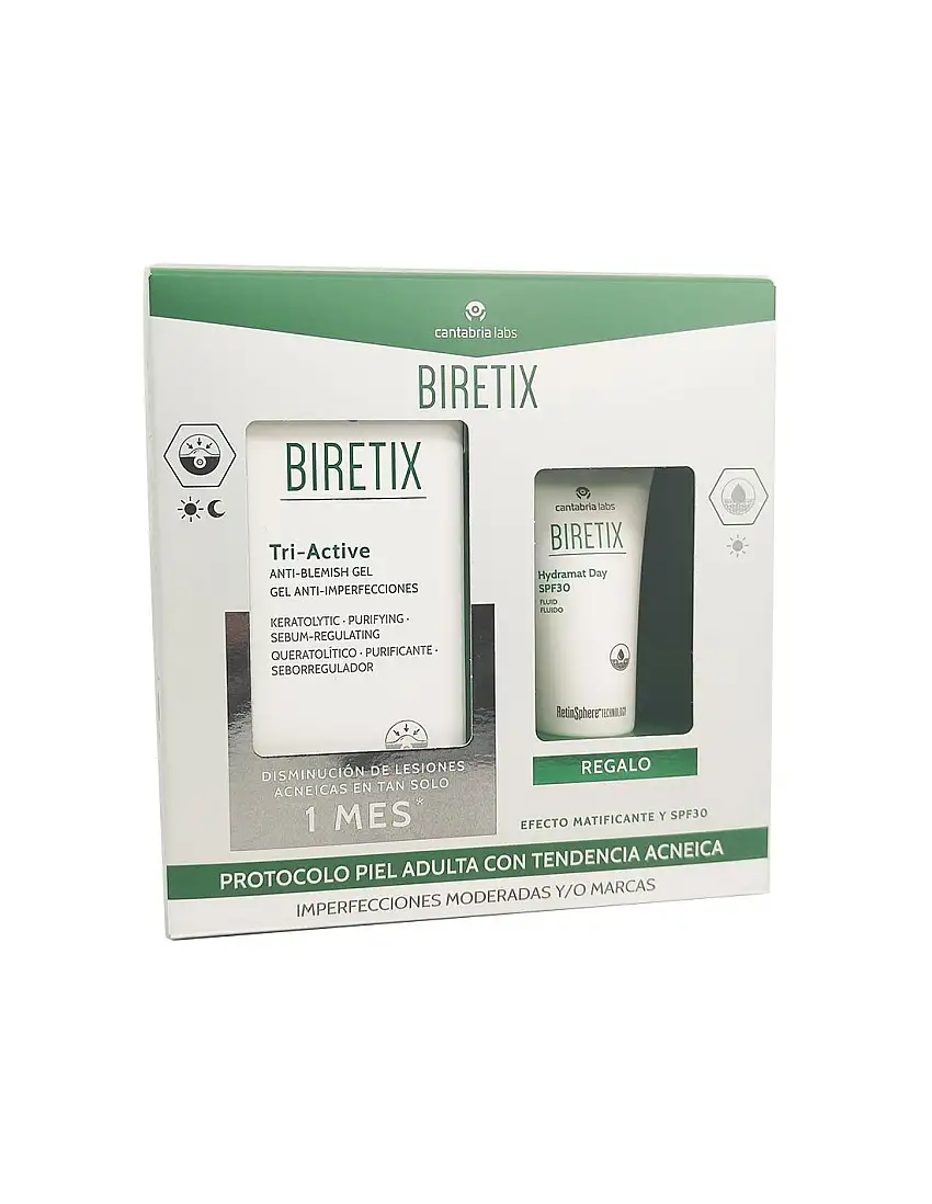 Pack Tri-Active + Hydramat Day Biretix