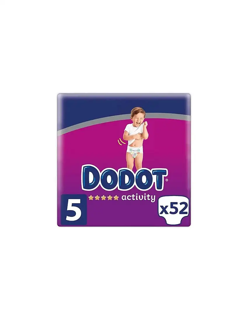 Pañal Dodot Activity Talla 5 /11-16 Kg 52 U