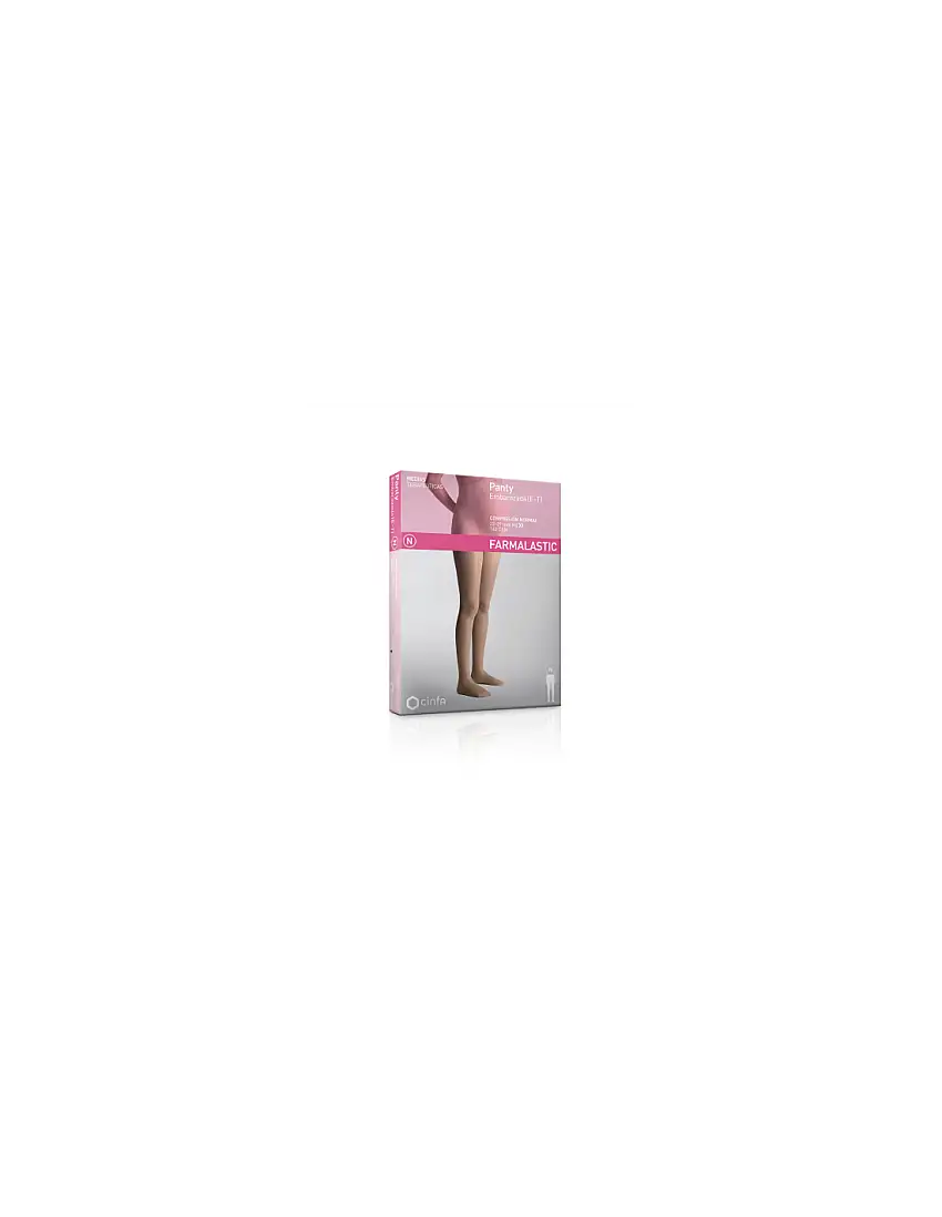 Panty Embarazada (E-T) Compresion Normal Farmalastic 1 Unidad Talla Grande Color Beige