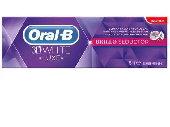 Pasta Dental 3D White Luxe Brillo 75 ml