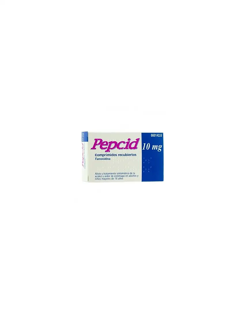 Pepcid 10 Mg 12 Comprimidos Recubiertos