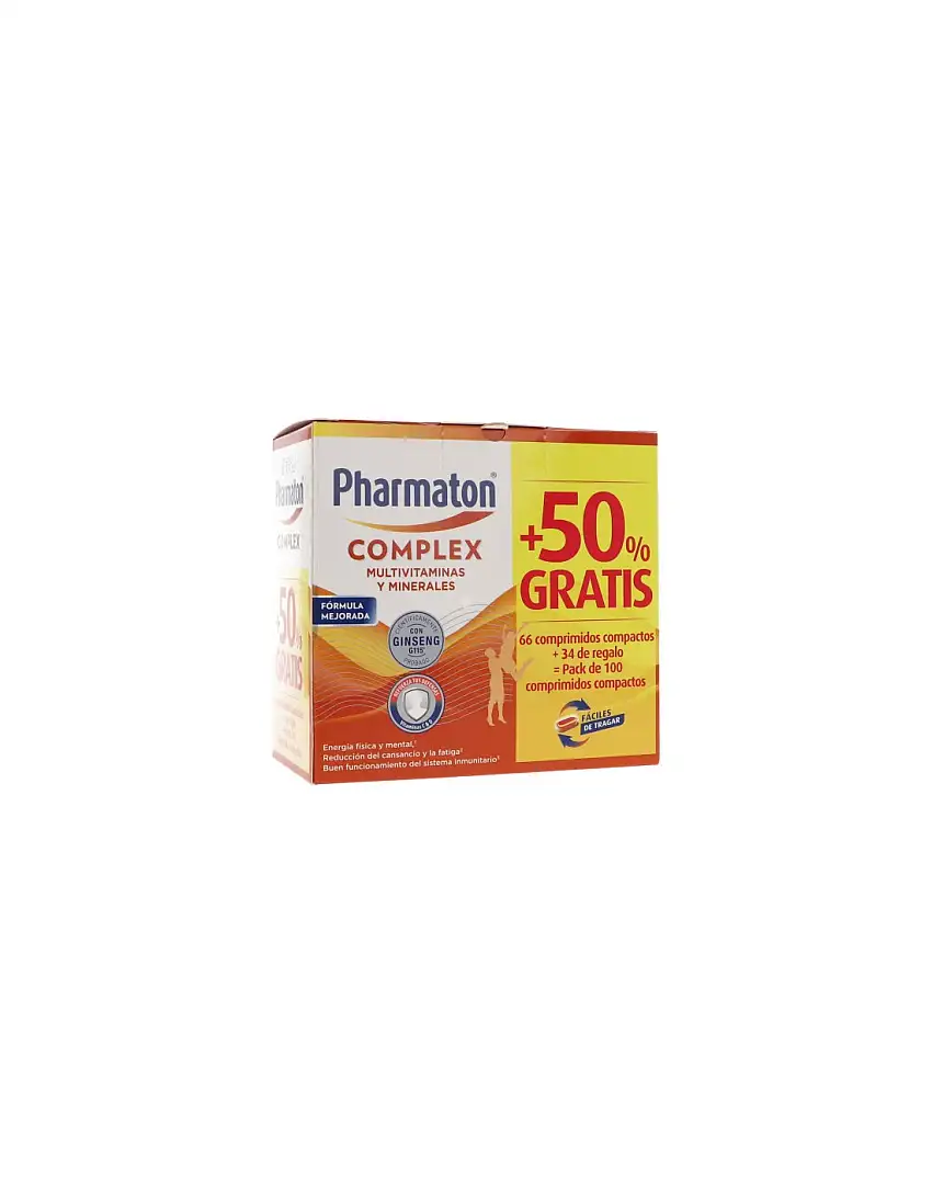 Pharmaton Complex 100 Capsulas Pack Promocional