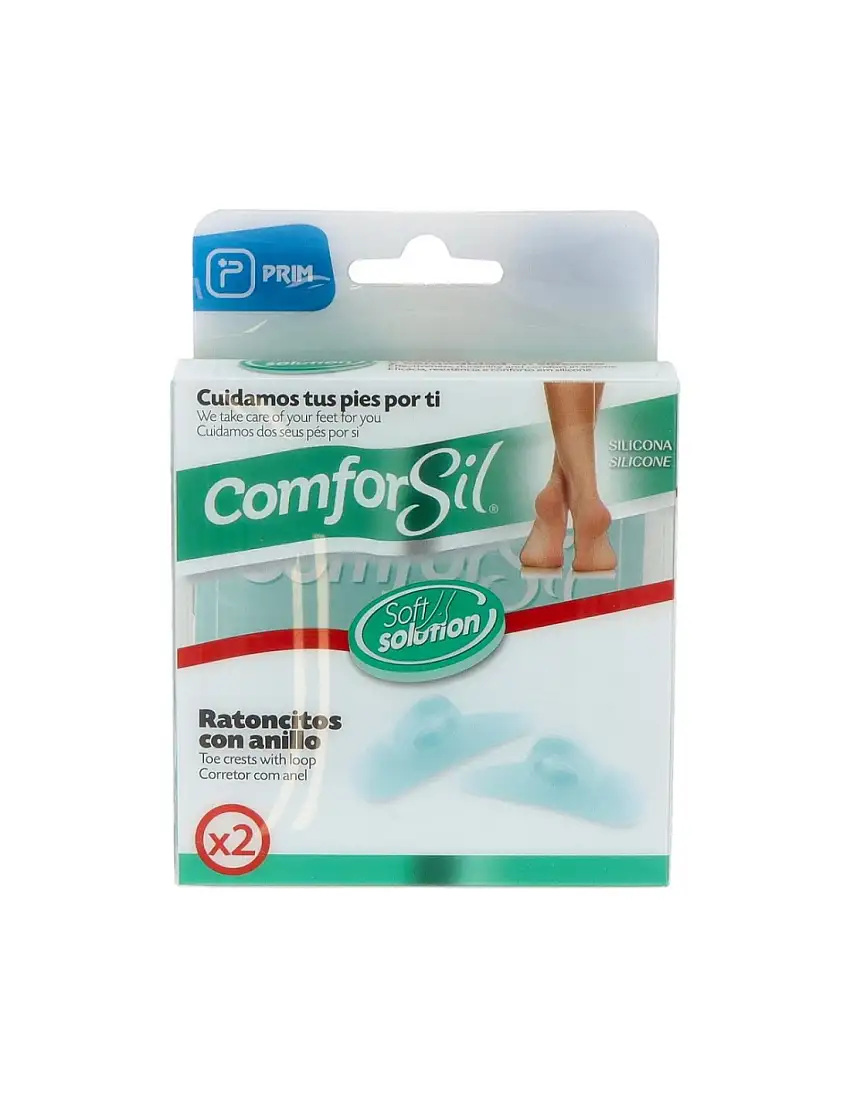 Ratoncito De Silicona Con Anillo Comforsil 2 Uni
