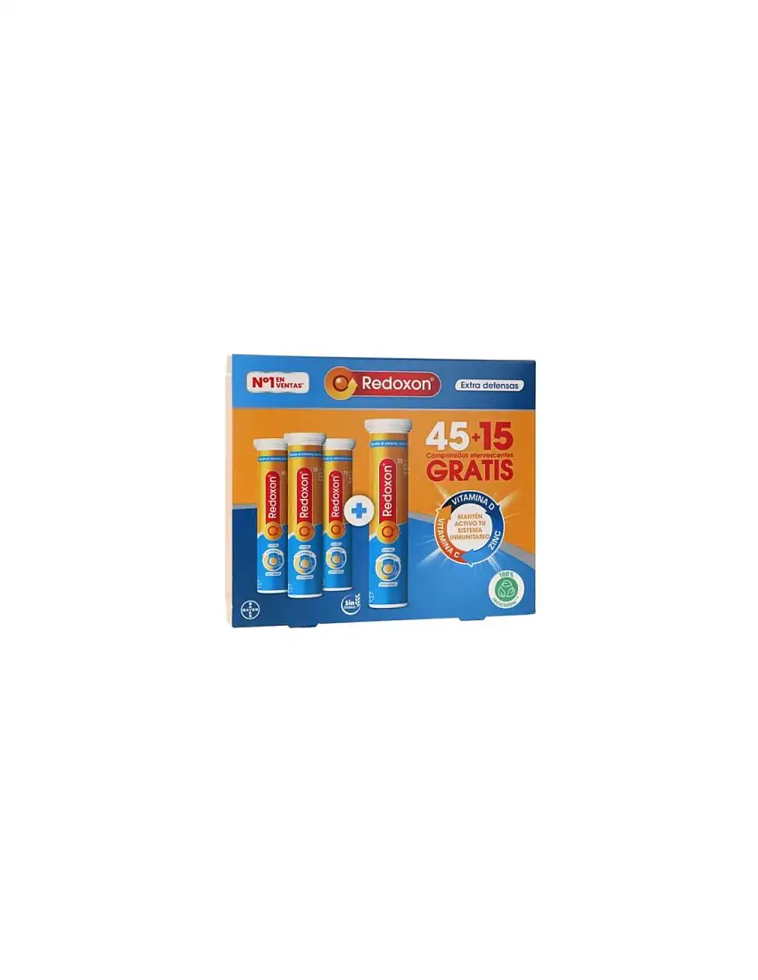 Redoxon Vit C Extra Defensas 45+15