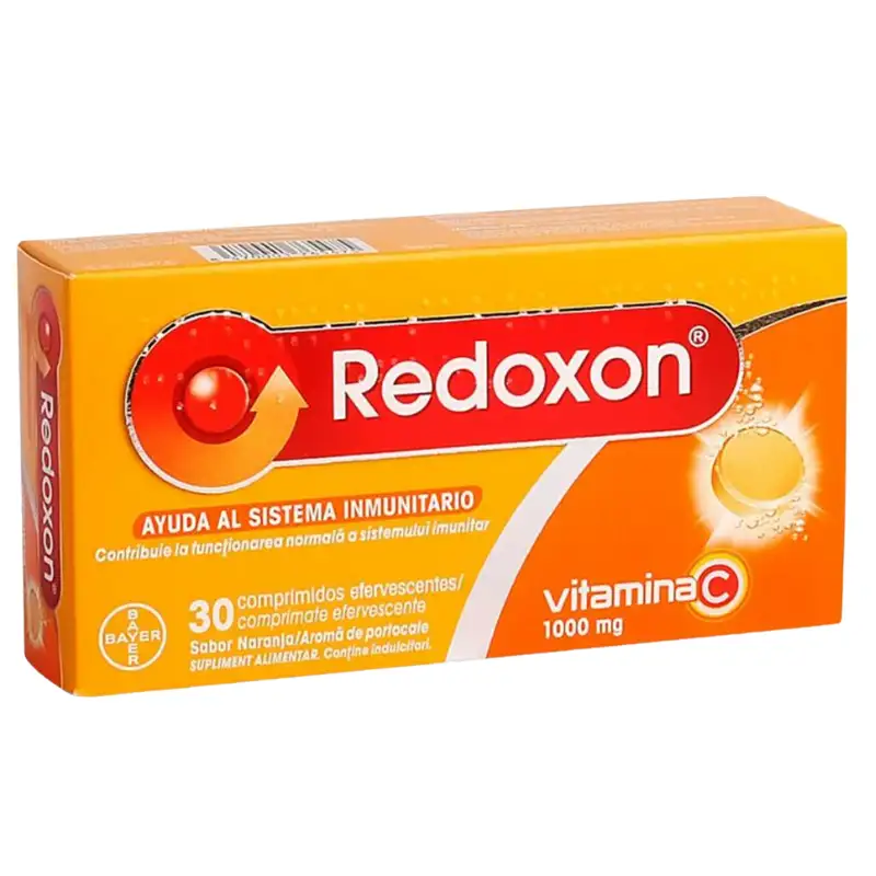 Redoxon Vitamina C Sabor Naranja 30 Comprimidos Efervescentes