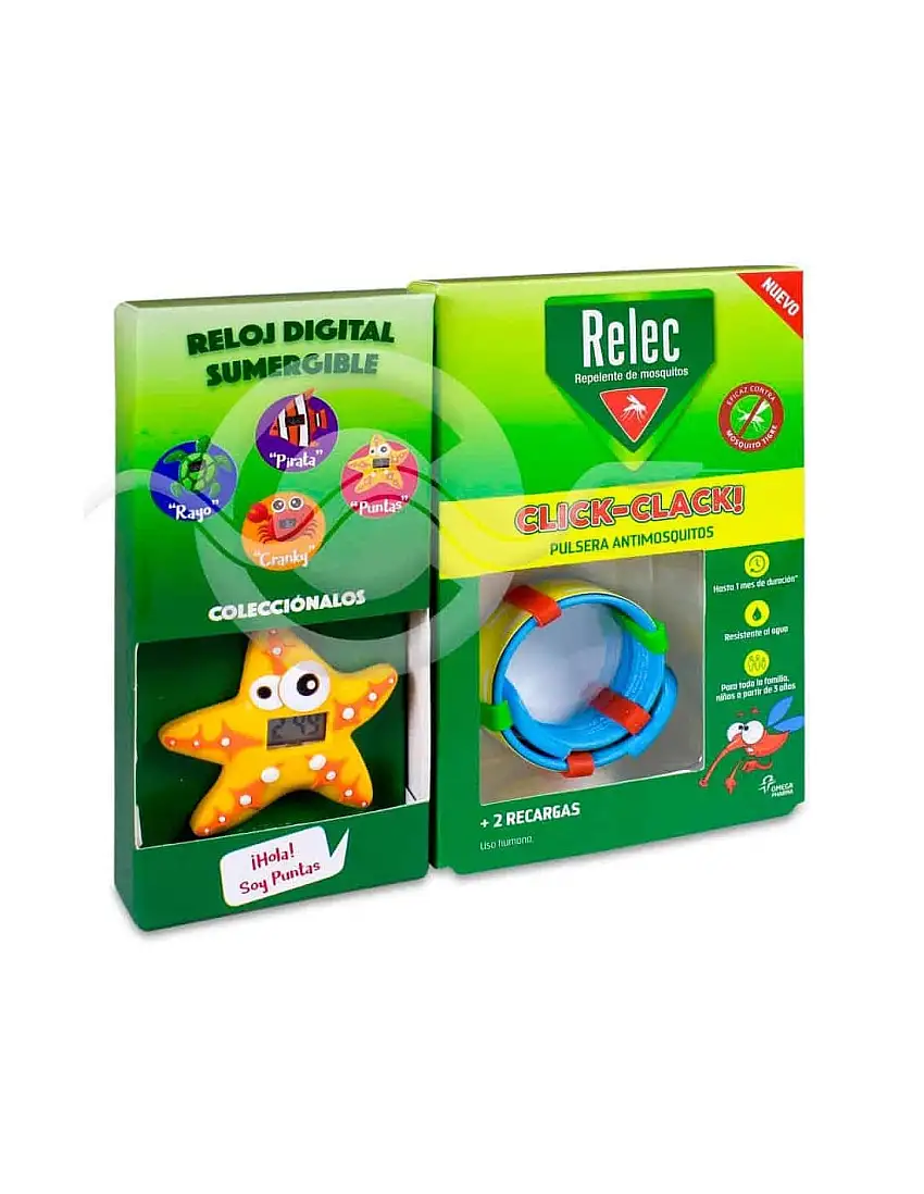 Relec - Pulsera click-clack estrella