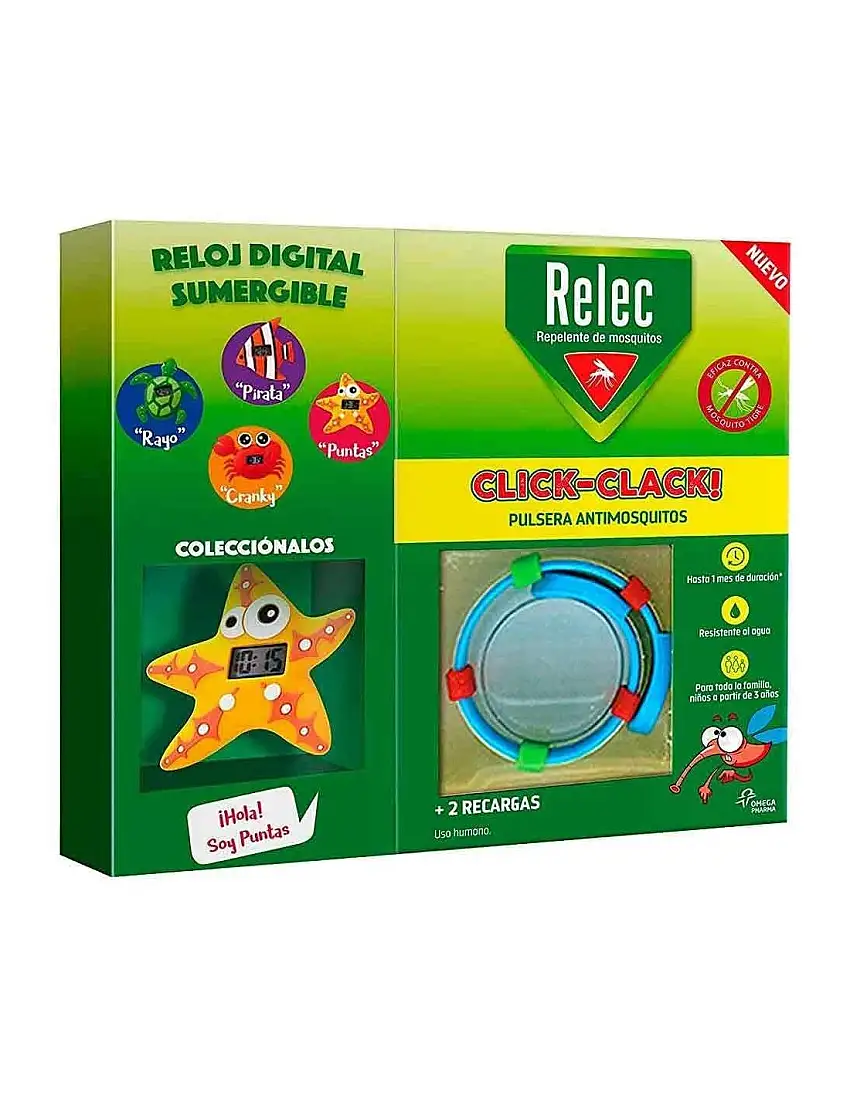 Relec Pulsera Click Clack Estrella