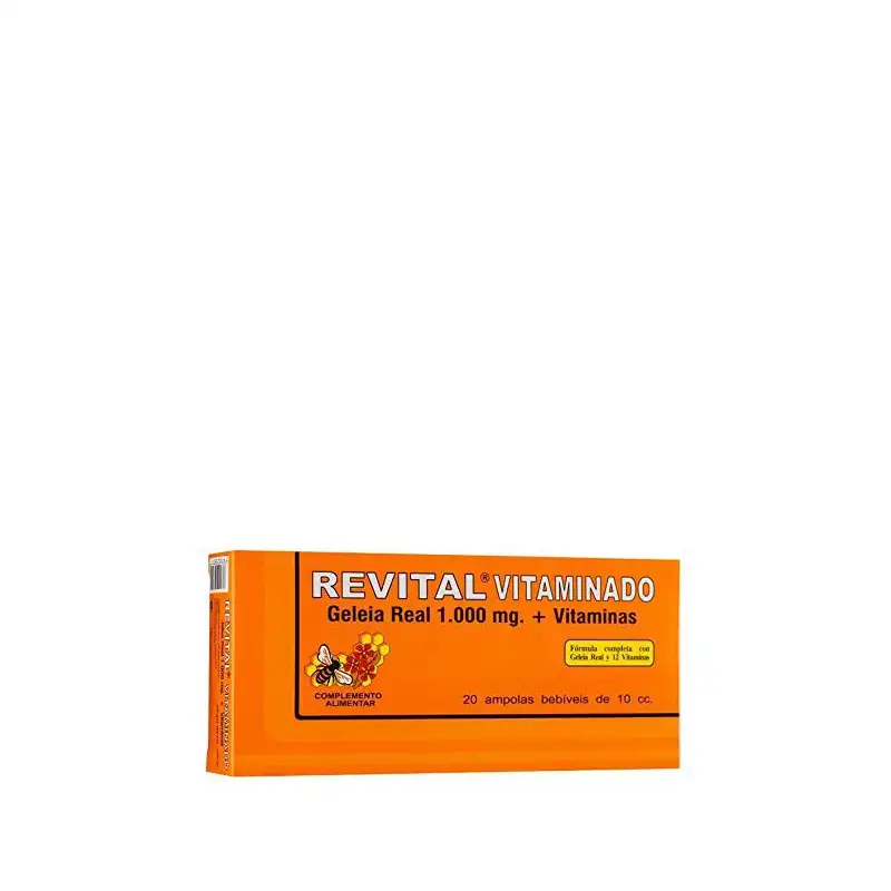 Revital jalea + vitaminas 20 amp