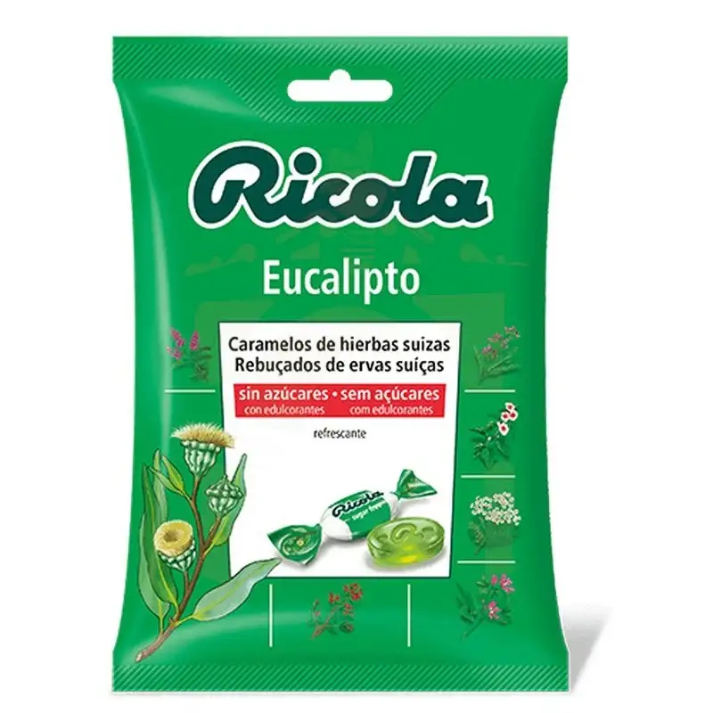Ricola caramelos eucalipto sin azucar