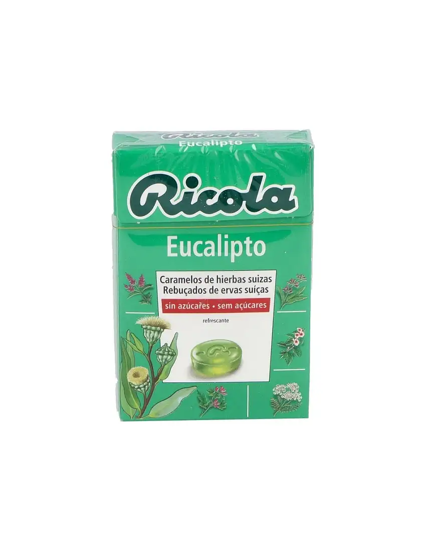 Ricola Caramelos Sin Azucar Eucaliptus 50 G