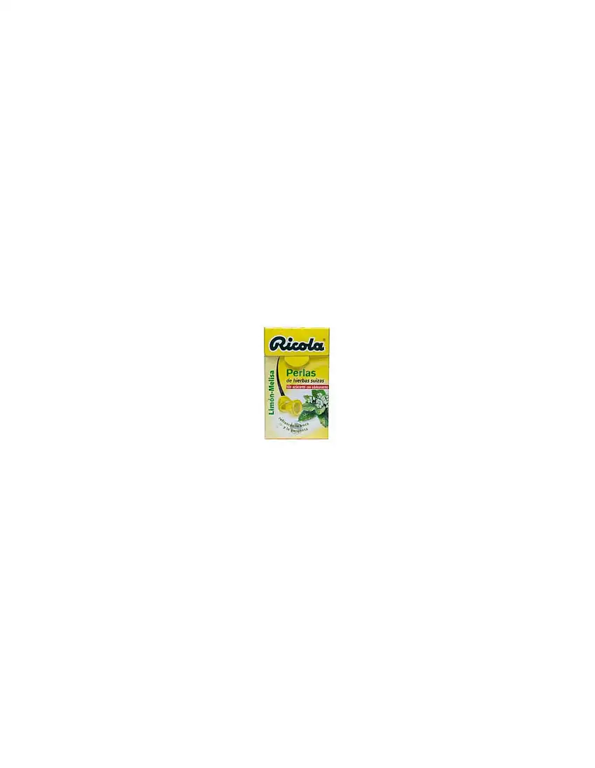 Ricola Perlas Sin Azucar Limon 25 G