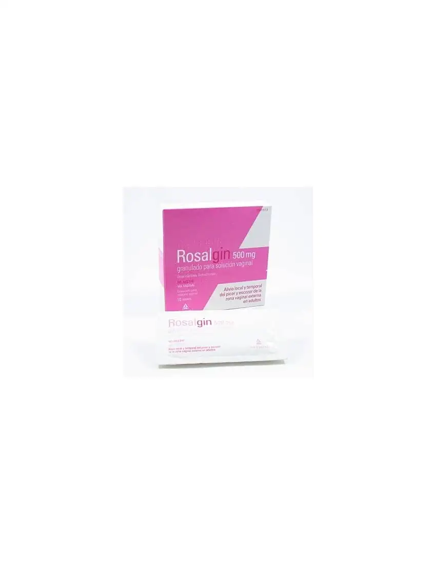 Rosalgin 500 Mg Granulado Solucion Vaginal 10 Sobres