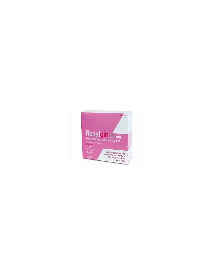 Rosalgin 500 Mg Granulado Solucion Vaginal 20 Sobres