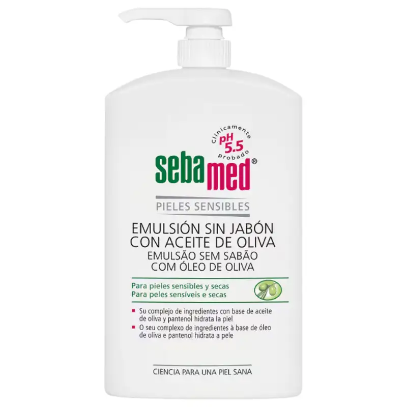 Sebamed emulsion sin jabon oliva