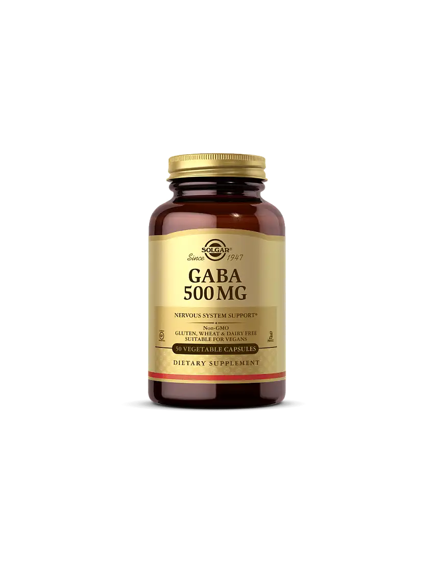 Solgar Gaba 500 Mg 50 Caps
