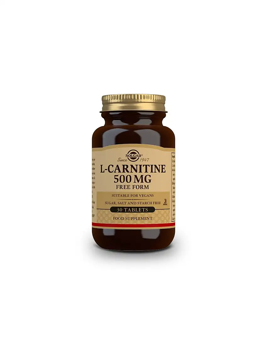 Solgar L Carnitina 500 Mg 30 Comp