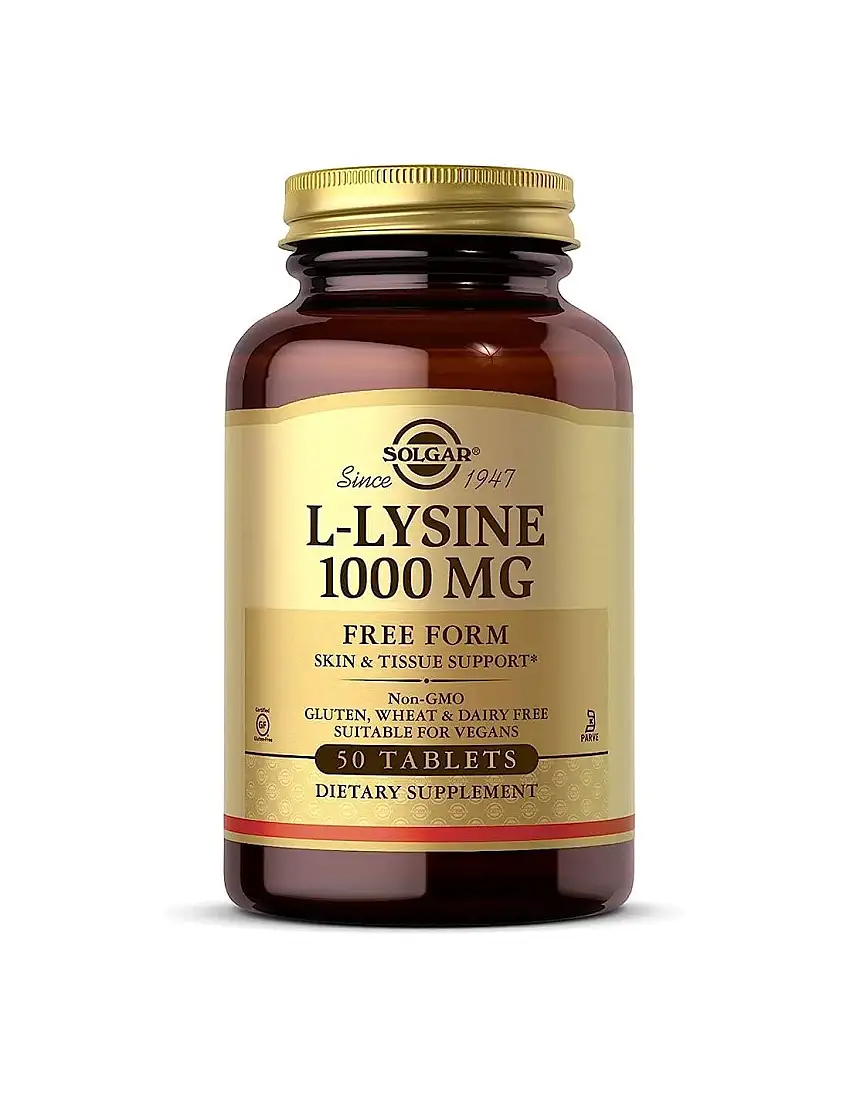 Solgar L Lisina 1000 Mg 50 Comp