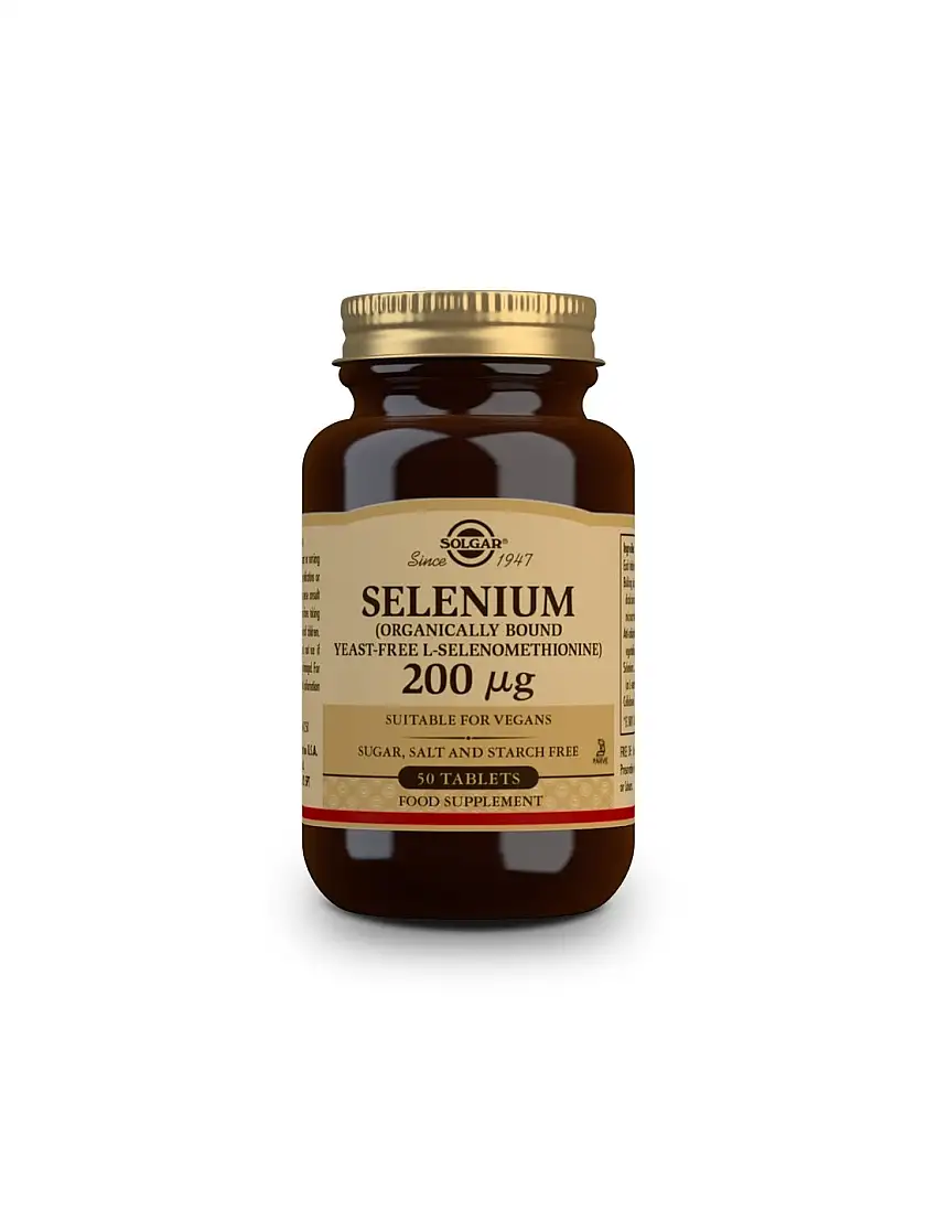 Solgar Selenio C/Levadura 200 Mg 5