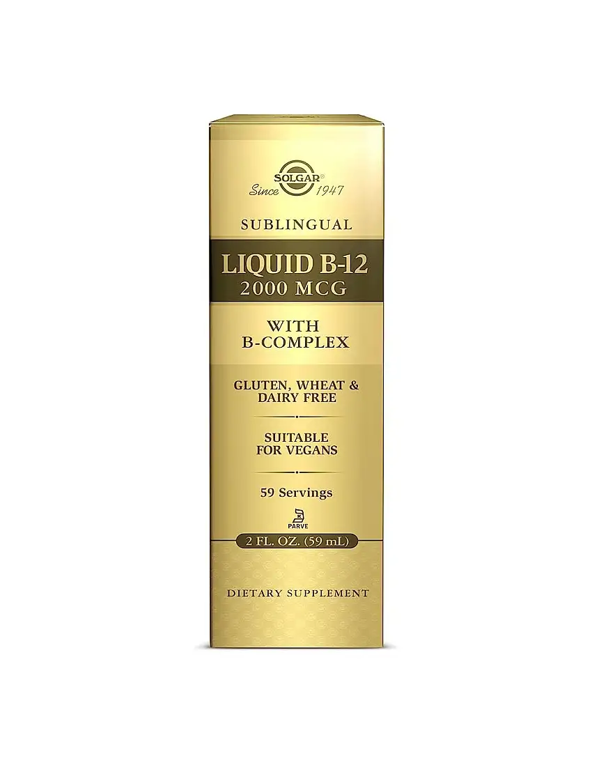 Solgar Vit B12 Liquida Con B-Complex 59Ml