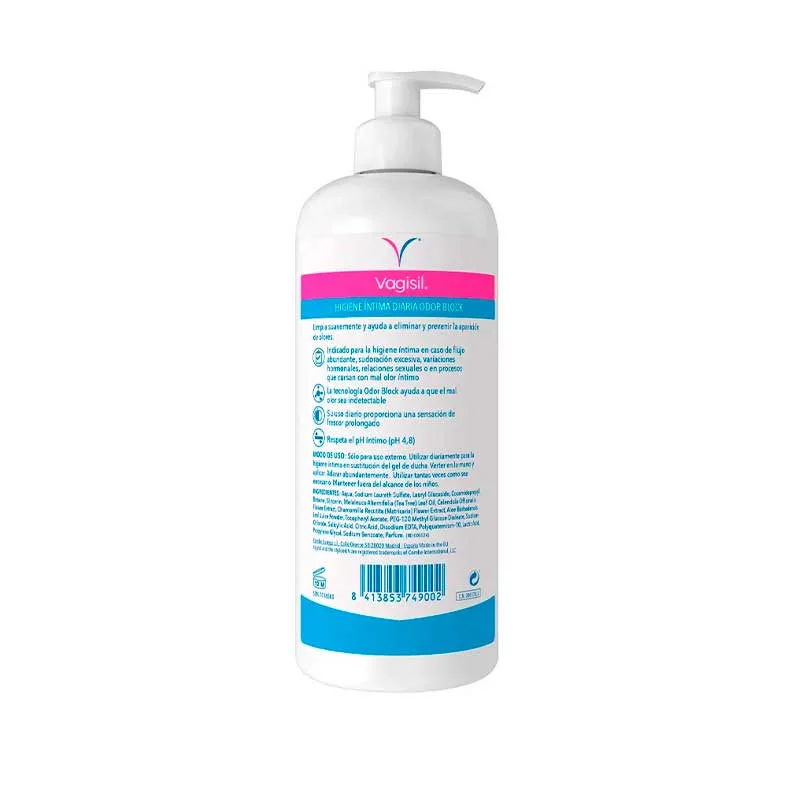 Solución Íntima Odor Block 500Ml