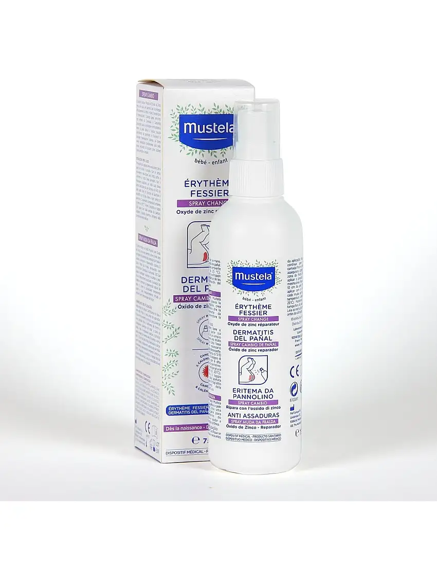 Spray Dermatitis Pañal Mustela 75Ml