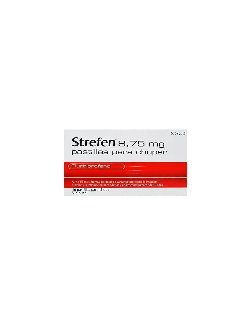 Strefen 8.75 Mg 16 Pastillas Para Chupar Miel Y Limon
