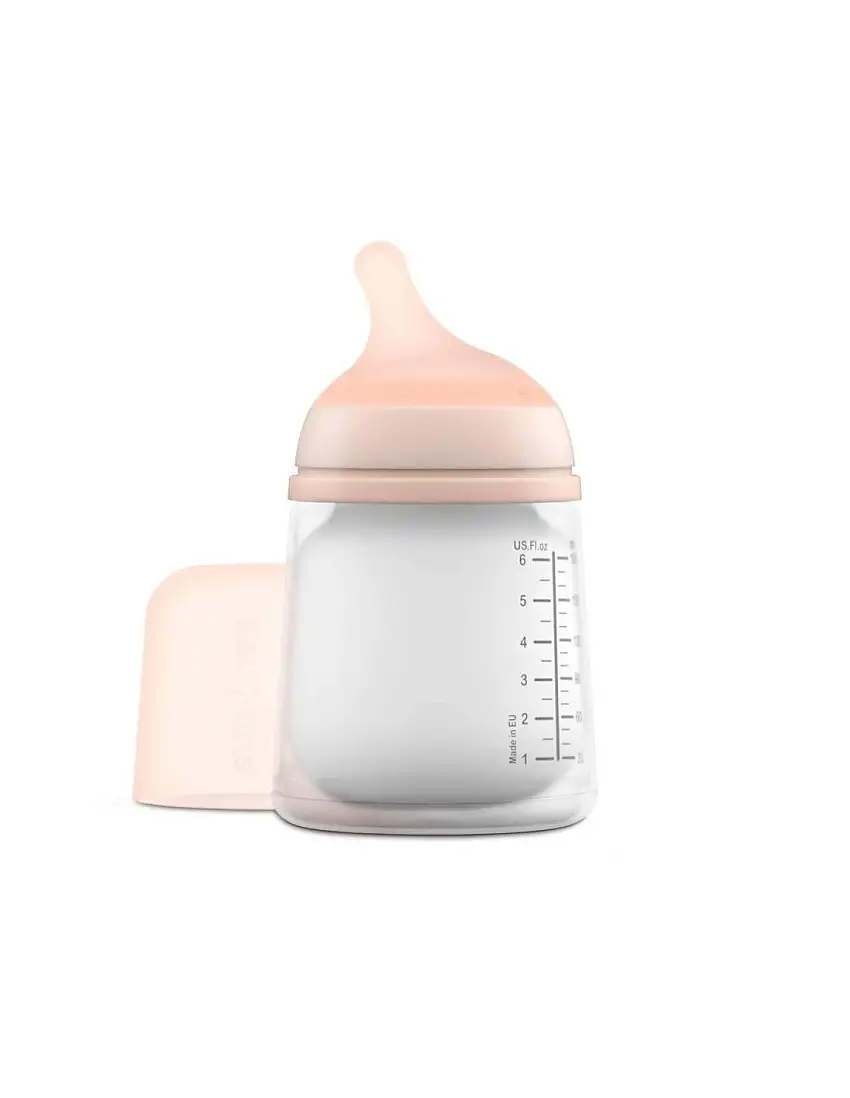 Suavinex Biberon Anticólico Zero.Zero flujo adaptable 180 ml