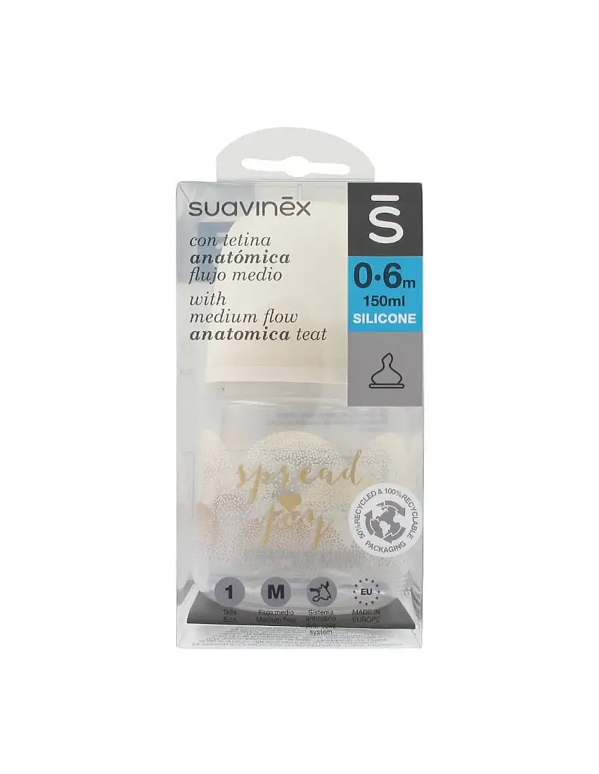 Suavinex Biberon Tetina Anatomica Silicona 150 ml