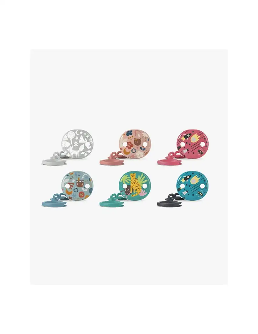 Suavinex Broche Pinza Cadenita Ovalado +0 M