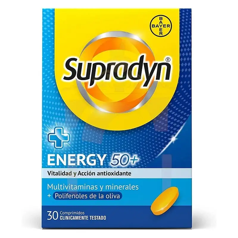Supradyn Energy 50+ 30 comprimidos