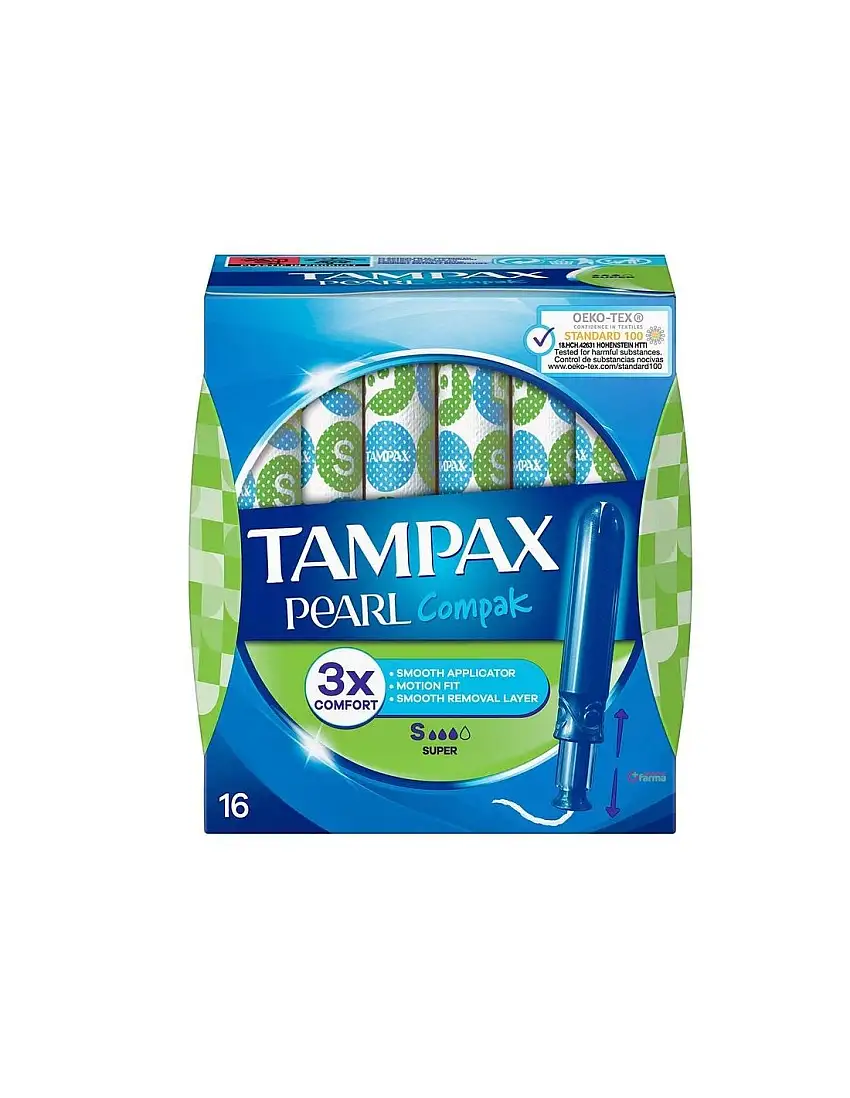 Tampax Compak Pearl Super 16
