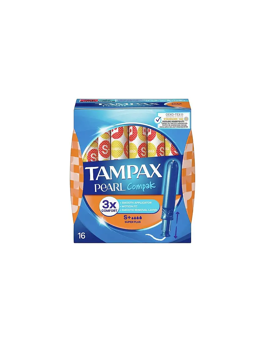 Tampax Compak Pearl Super Plus