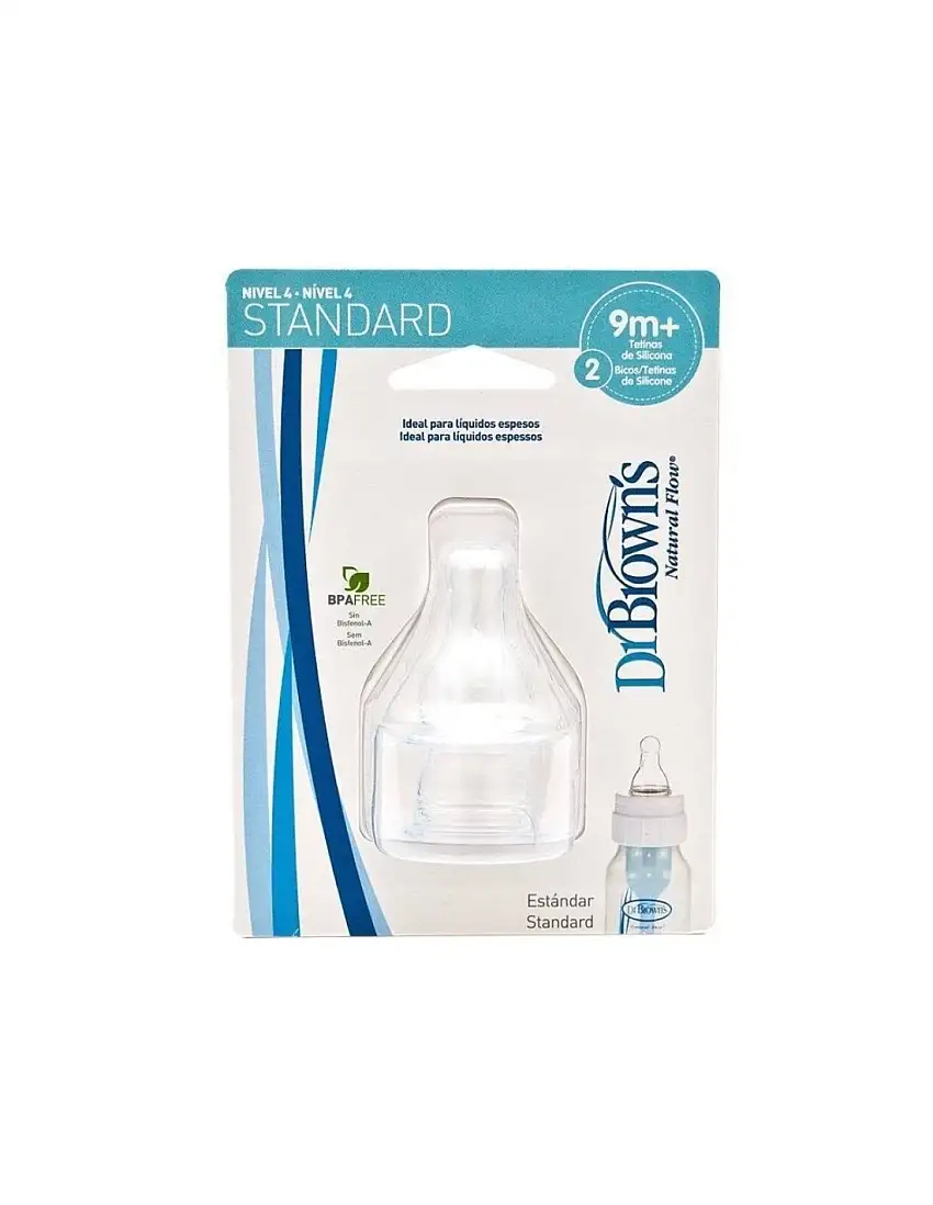 Tetina Silicona Dr Brown´S Natural Flow Comilone