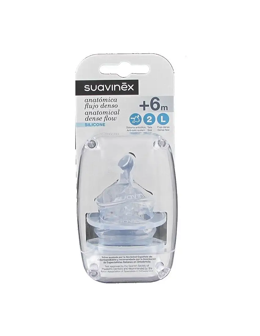 Tetina Silicona Anatomica Suavinex T2L 2 U
