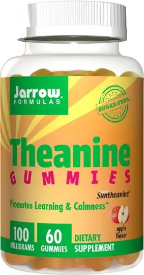 Theanine Gummies Apple 100 mg 60 gomitas